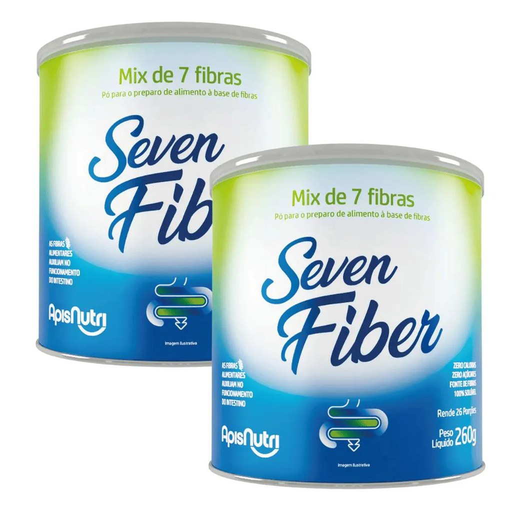 Kit 2X Seven Fiber 260G Mix de 7 Fibras – Apisnutri