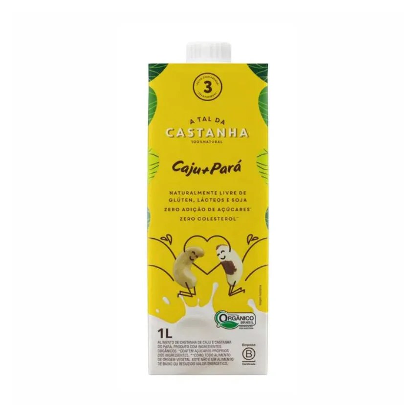 Kit 6x: Leite Vegetal Caju + Pará a Tal da Castanha 1l
