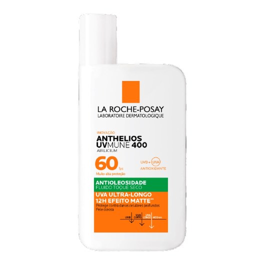 Protetor Solar Facial La Roche-Posay Anthelios UVmune 400 FPS60 Airlicium 40ml