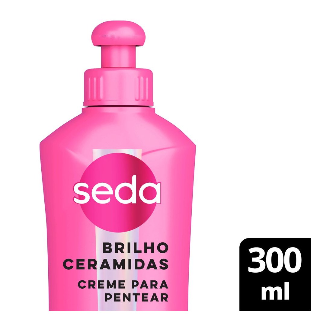 Creme de Pentear Seda Brilho Ceramidas 300ml