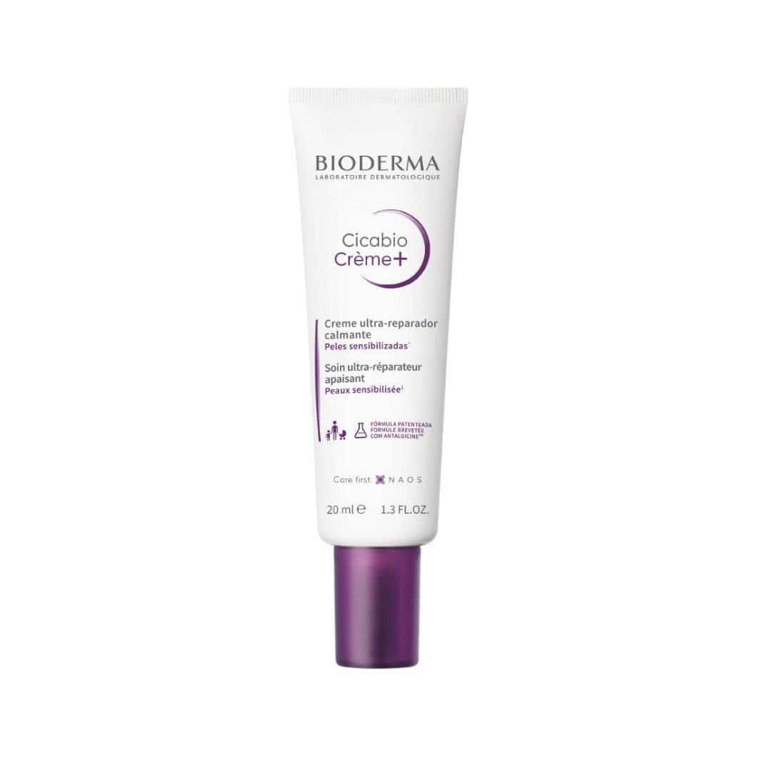 Creme Facial  Bioderma Cicabio Creme+ Ultra Reparador Calmante 20ml