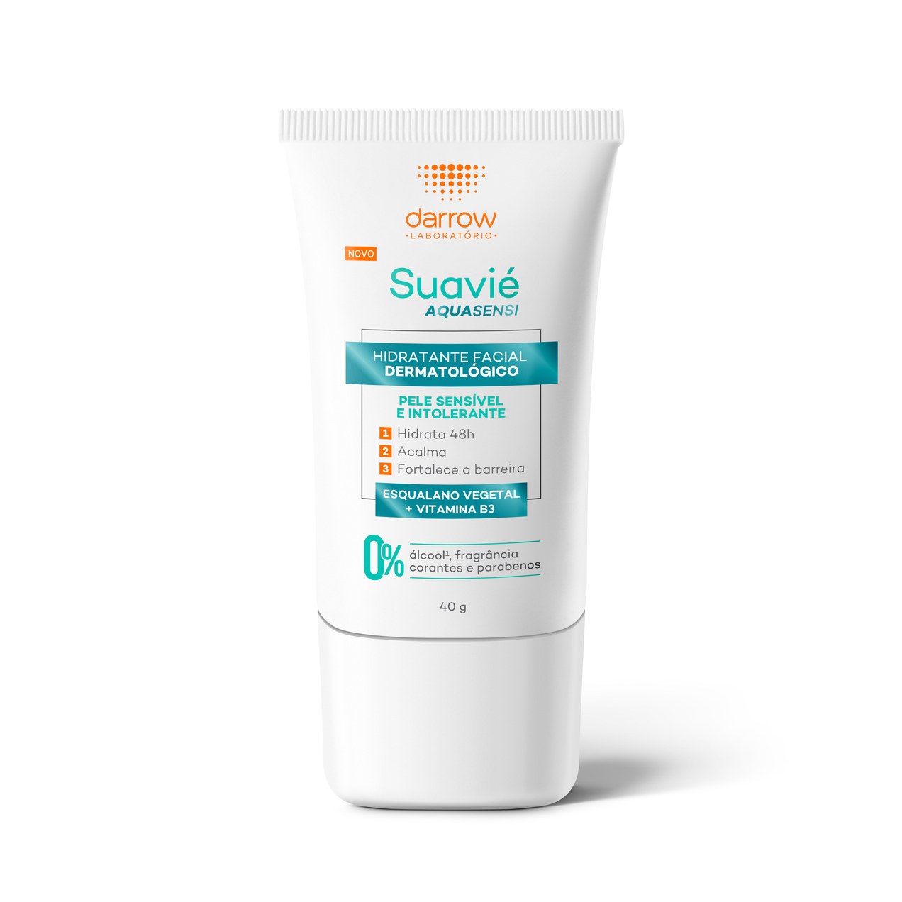 Hidratante Facial Darrow Suavié Aquasensi em Gel Peles Sensíveis 40g