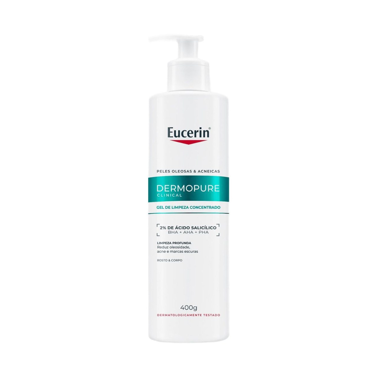 Gel de Limpeza Facial Eucerin DermoPure Concentrado 400g