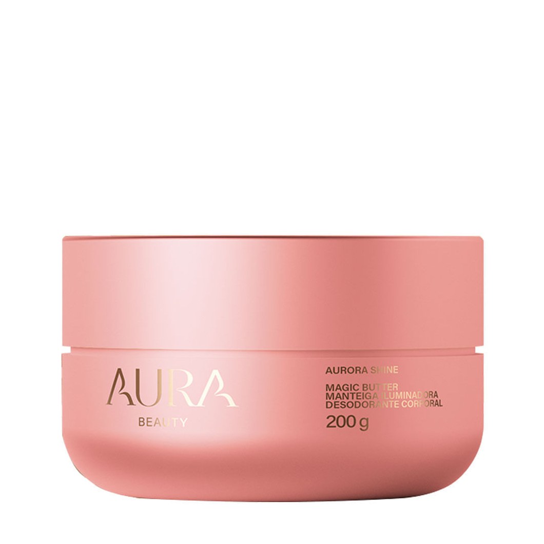 Aura Beauty Aurora Shine - Manteiga Iluminadora 200g