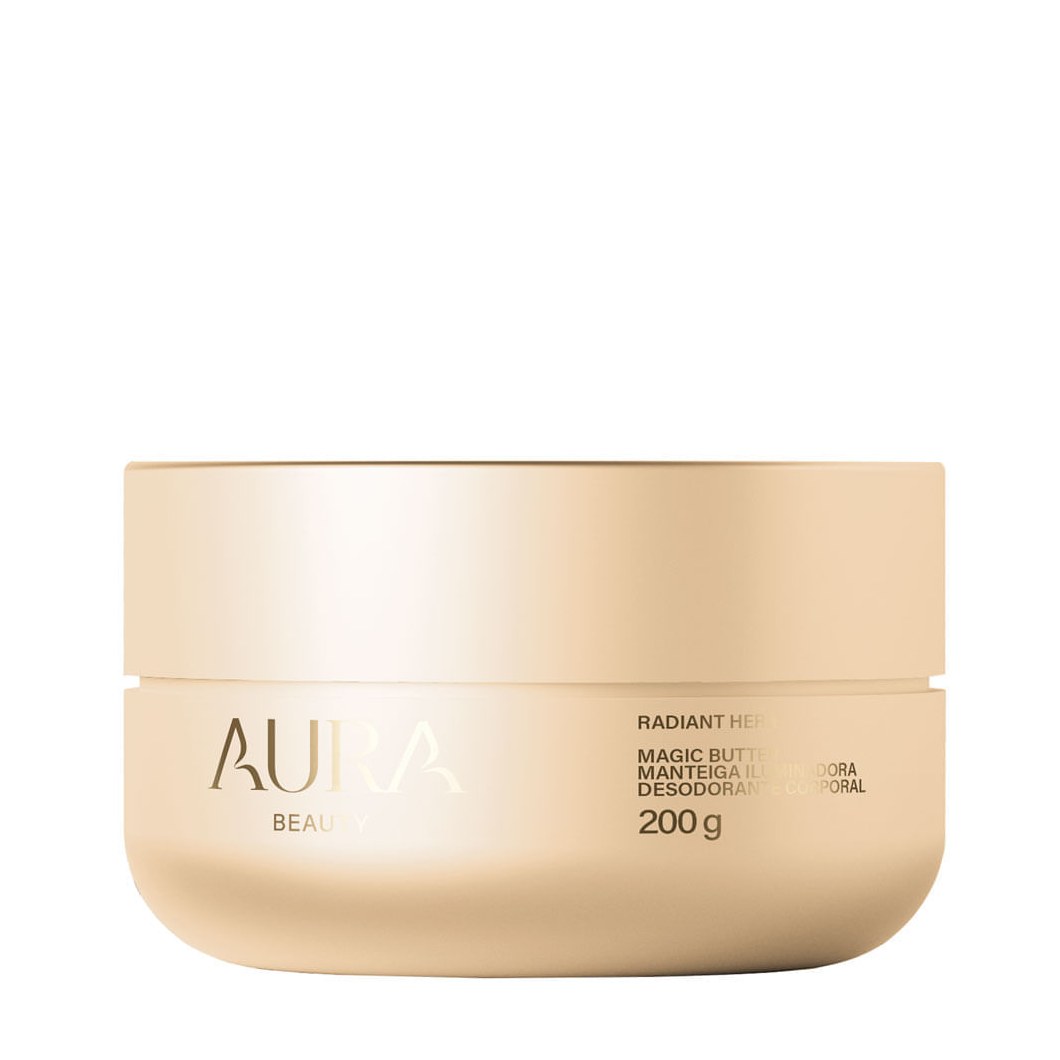 Aura Beauty Magic Butter Radiant Hera - Manteiga Iluminadora 200g