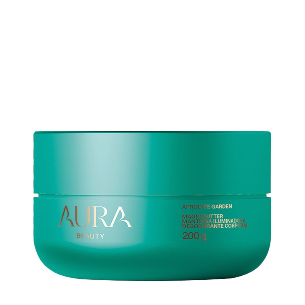 Aura Beauty Afrodite Garden - Manteiga Iluminadora 200g