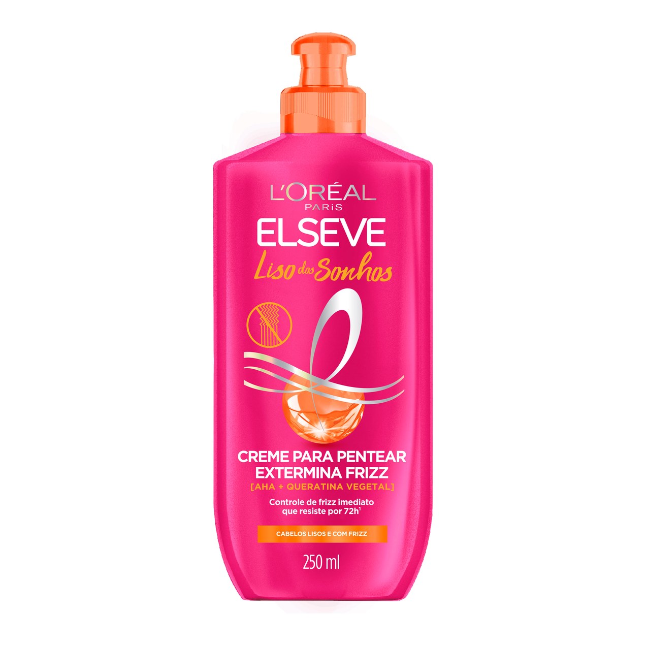 Creme de Pentear Elseve Liso dos Sonhos Extermina Frizz 250ml