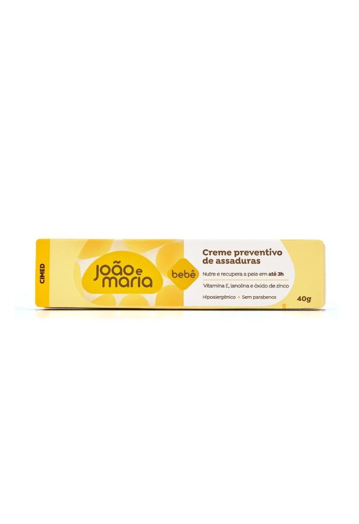 Creme Preventivo de Assaduras João e Maria 40g
