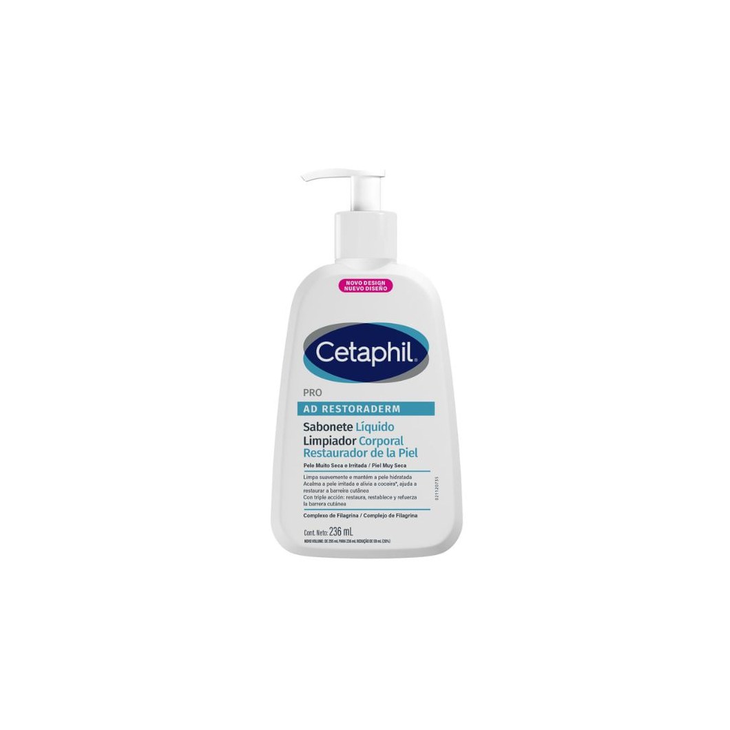 Sabonete Líquido Cetaphil Pro AD Restoraderm 236ml