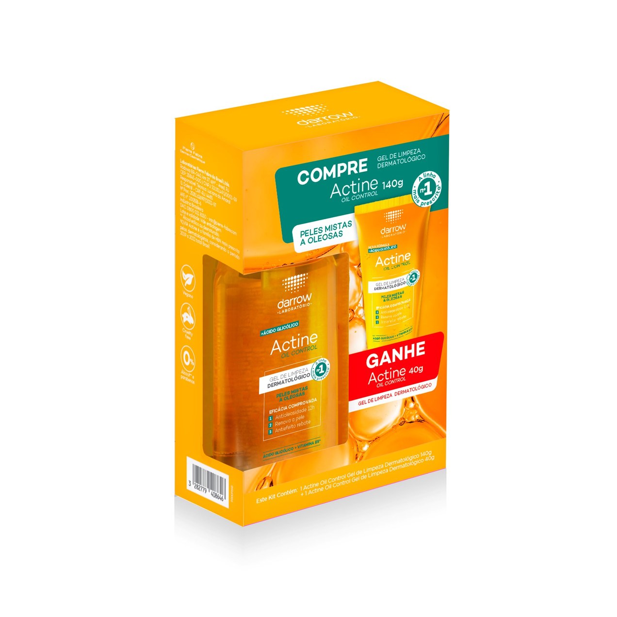 Kit Oil Control Gel De Limpeza 140g Ganhe Gel De Limpeza 40g