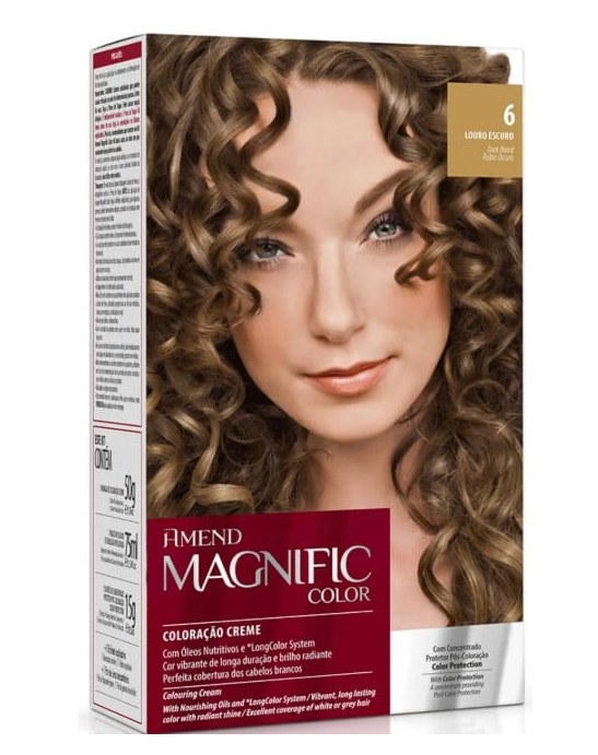 Titna De Cabelo Amend Magnific 60 Louro Escuro