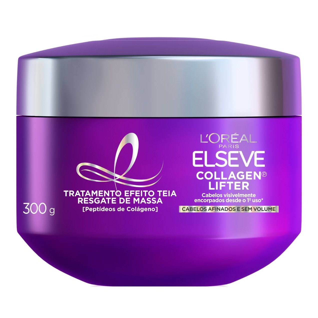 Máscara de Tratamento Capilar Elseve Collagen Lifter Efeito Teia 300g