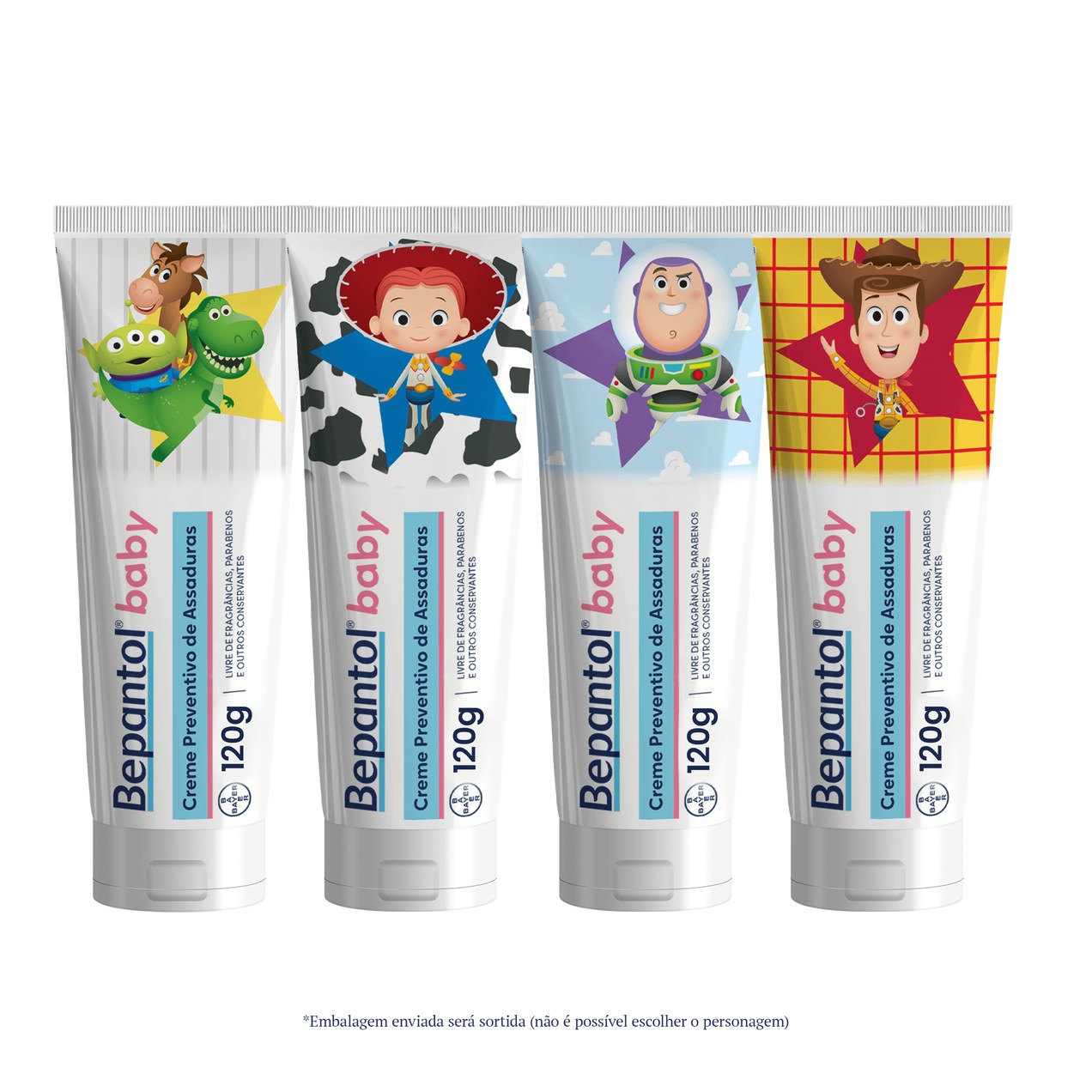 Creme Para Assaduras Bepantol Baby Disney Toy Story 120g