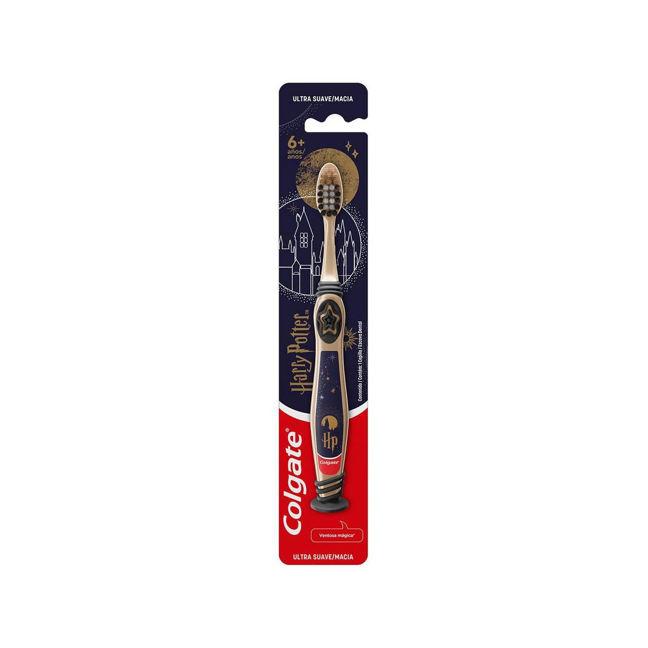 Escova Dental Infantil Colgate Ultramacia Harry Potter 6 Anos 1 Unidade