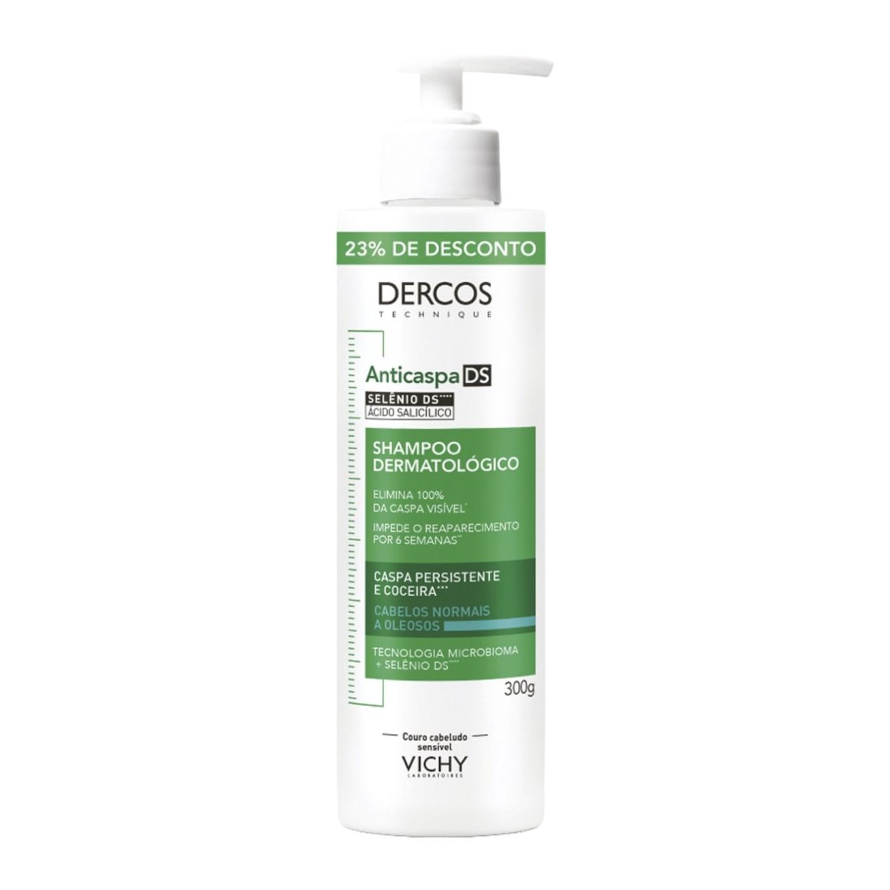 Shampoo Anticaspa Vichy Dercos Technique Ds 300g 23% De Desconto