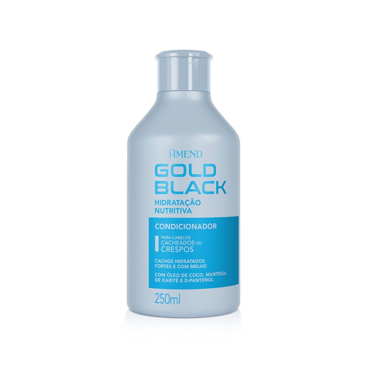 Condicionador Amend Gold Black Hidratação Nutritiva 250ml
