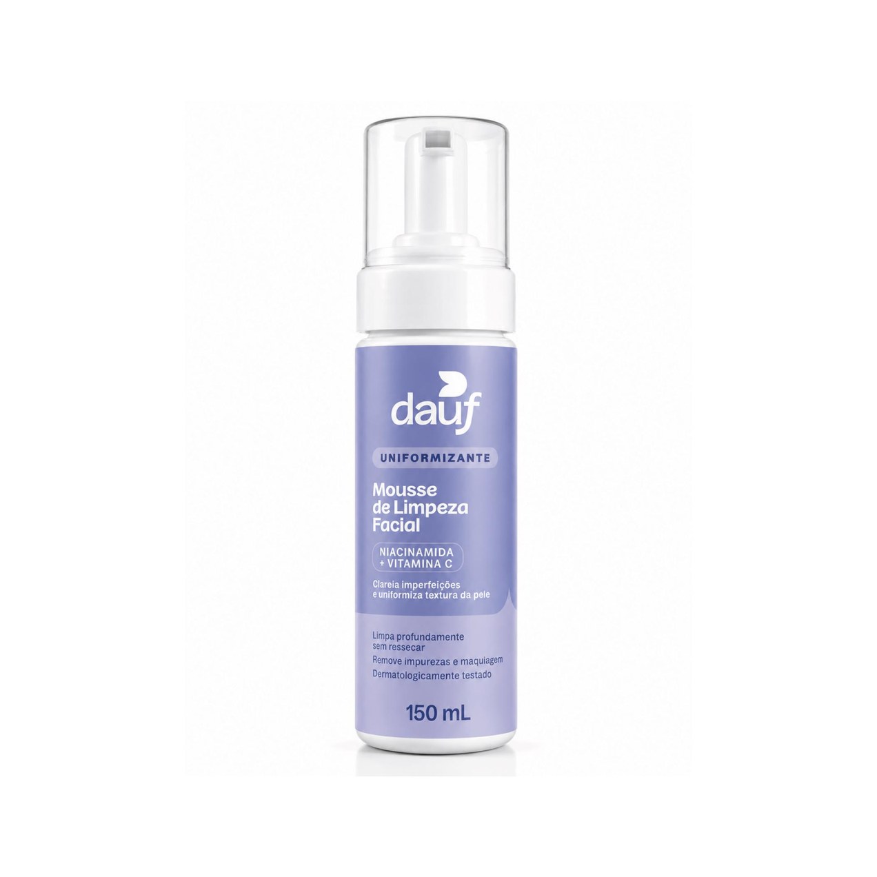 Mousse De Limpeza Facial Dauf Uniformizante 150ml