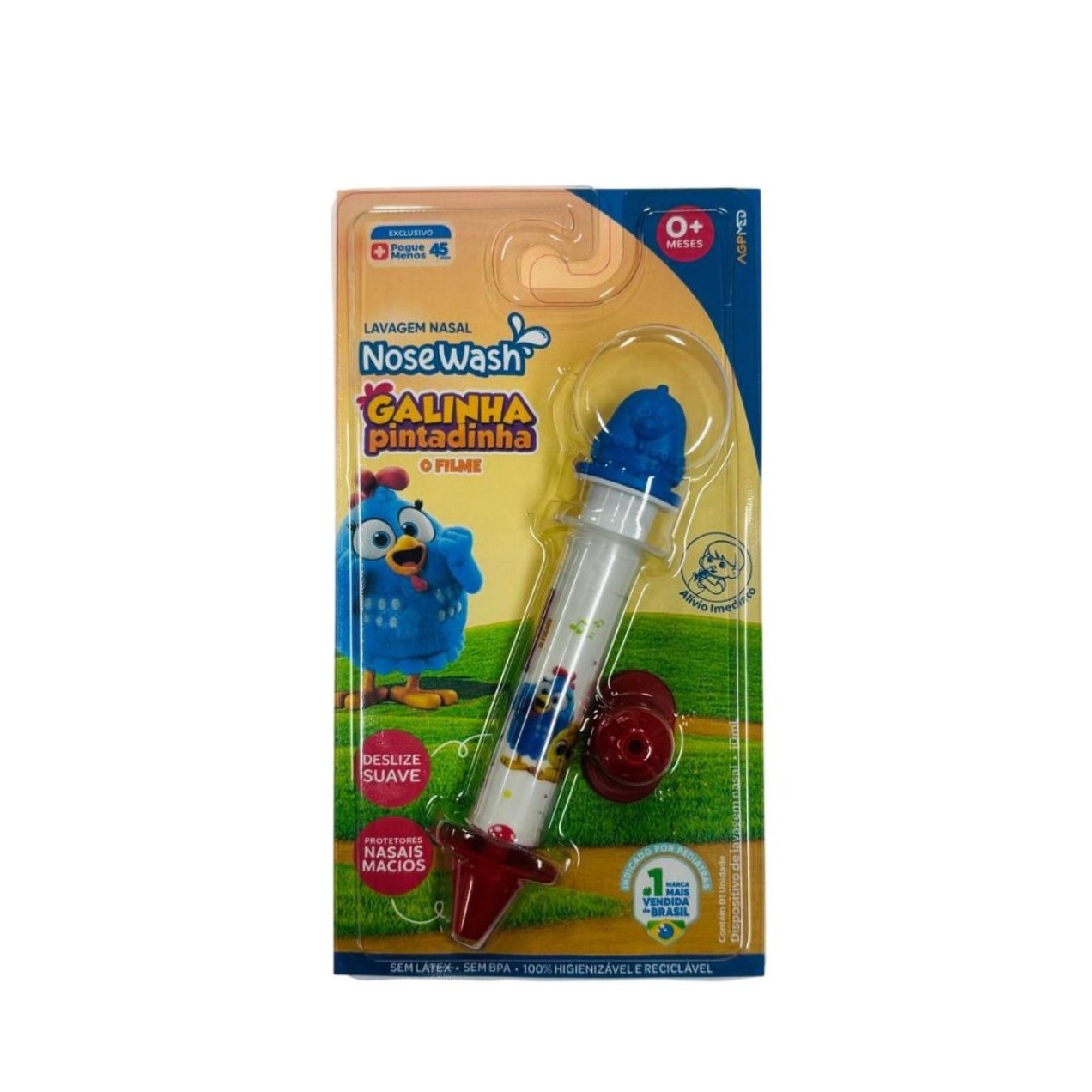 Disposistivo De Lavagem Nasal Nosewash Galinha Pintadinha 10ml
