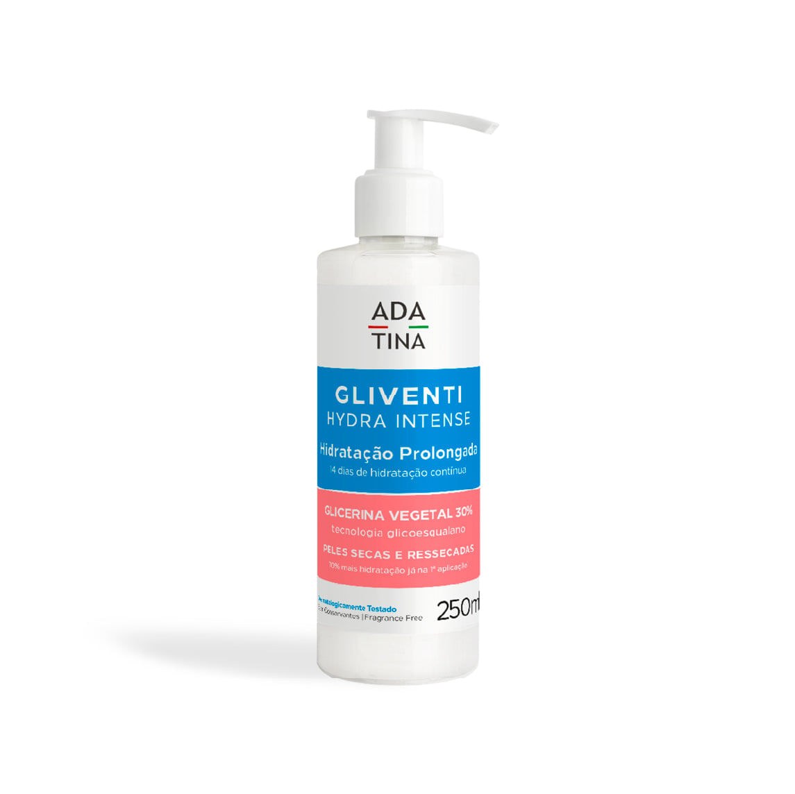 Hidratante Corporal Ada Tina Gliventi Hydra Intense 250ml