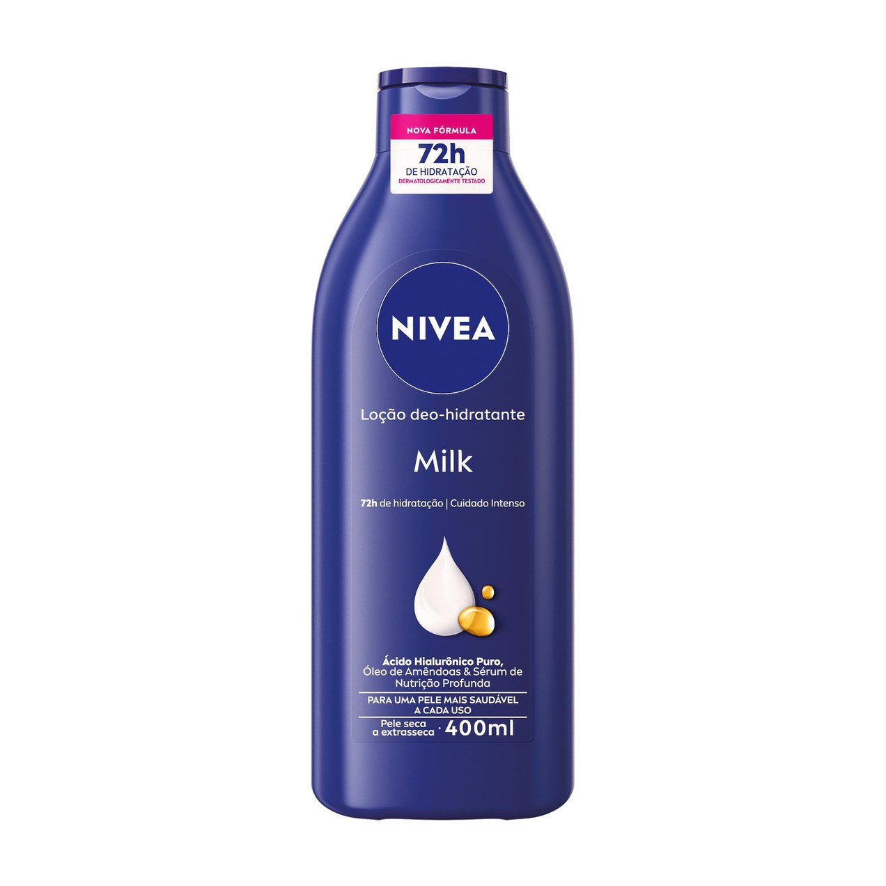 NIVEA Loção Hidratante Milk Pele Seca a Extrasseca 400ml