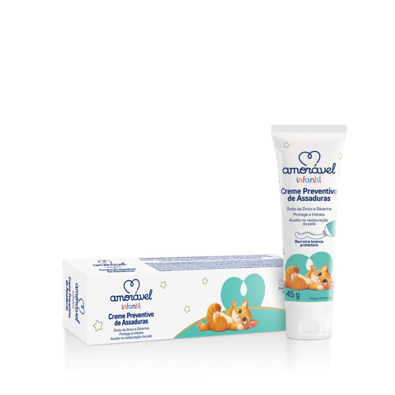 Creme Para Assaduras Amorável 45g