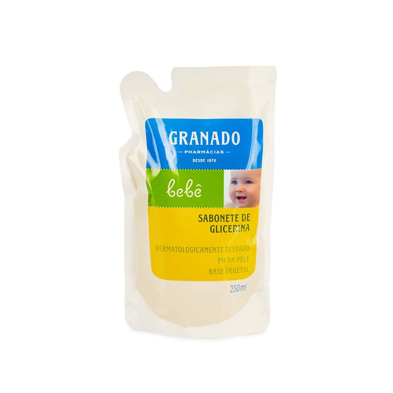 Sabonete Líquido Granado Bebê Tradicional Refil 250ml