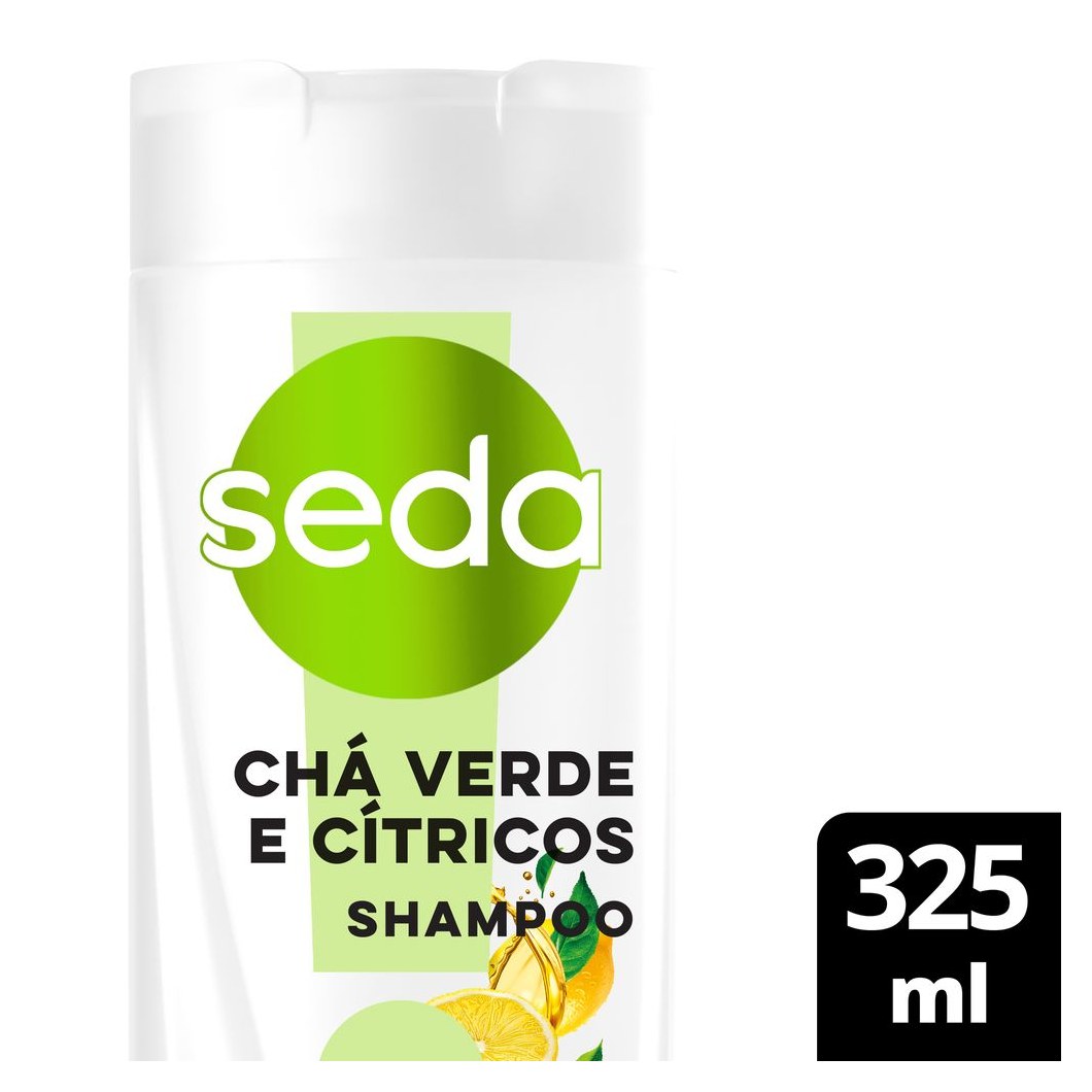 Shampoo Seda Joias da Natureza Chá Verde + Cítricos 325ml