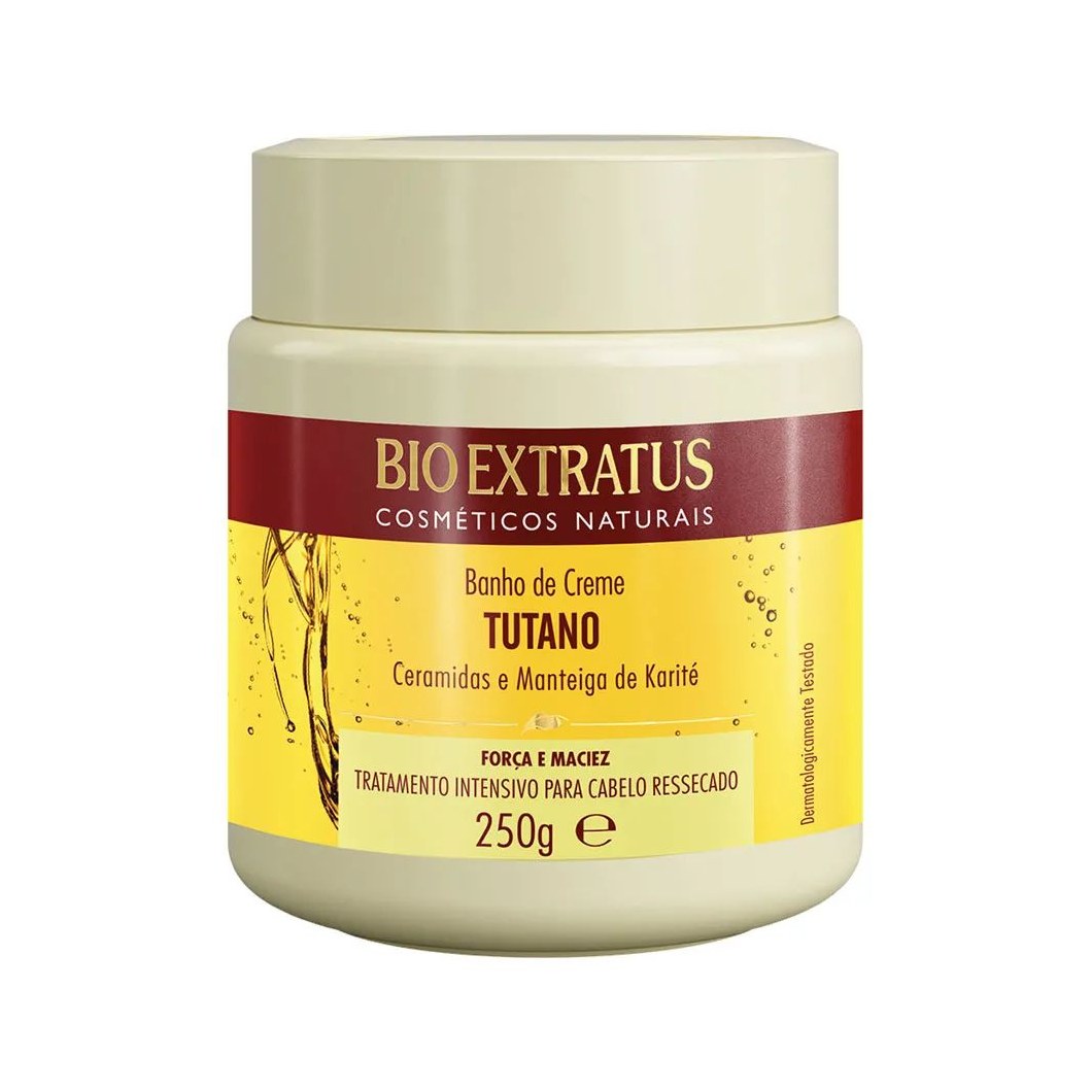 Creme de Tratamento Capilar Bio Extratus Tutano Ceramidas e Manteiga de Karité 250g