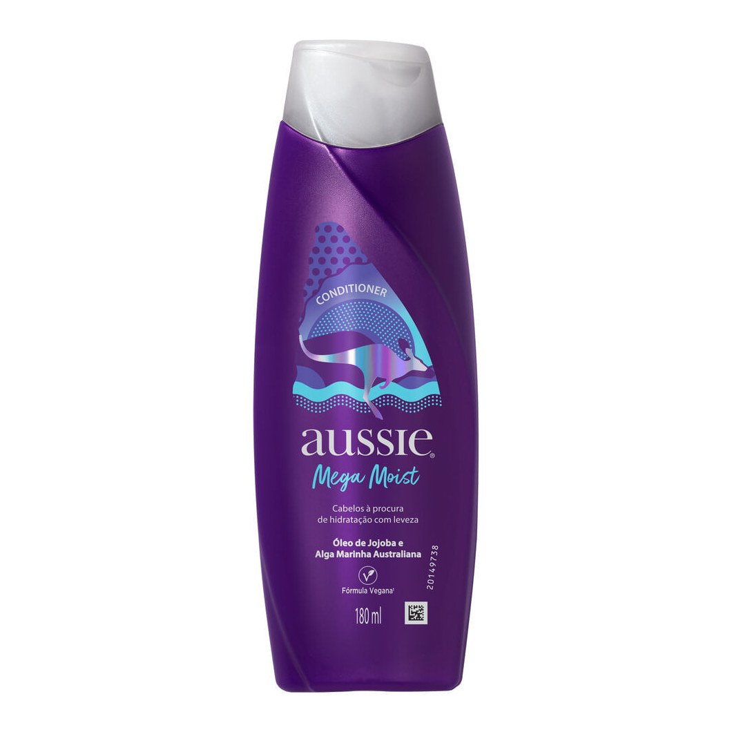 Condicionador Aussie Mega Moist 180ml