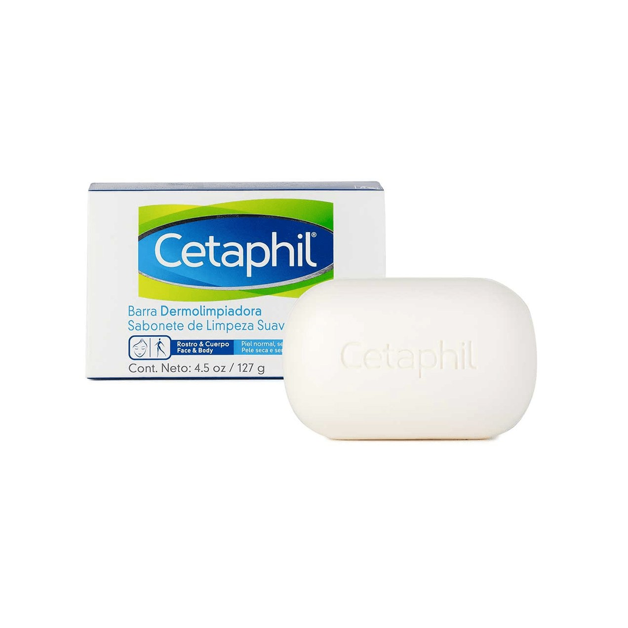 Sabonete em Barra Cetaphil Limpeza Suave 127g