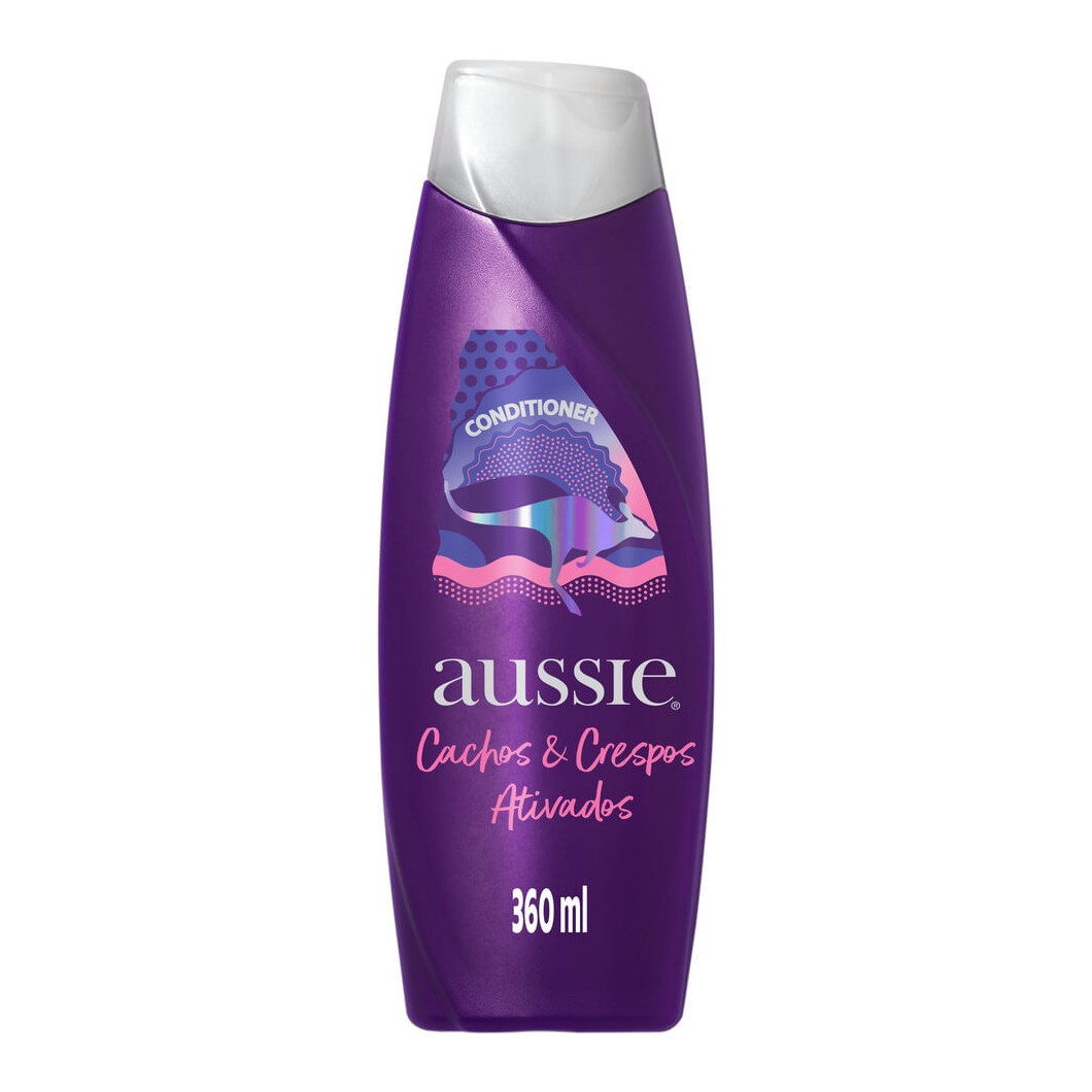 Condicionador Aussie Cachos e Crespos Ativação 360ml