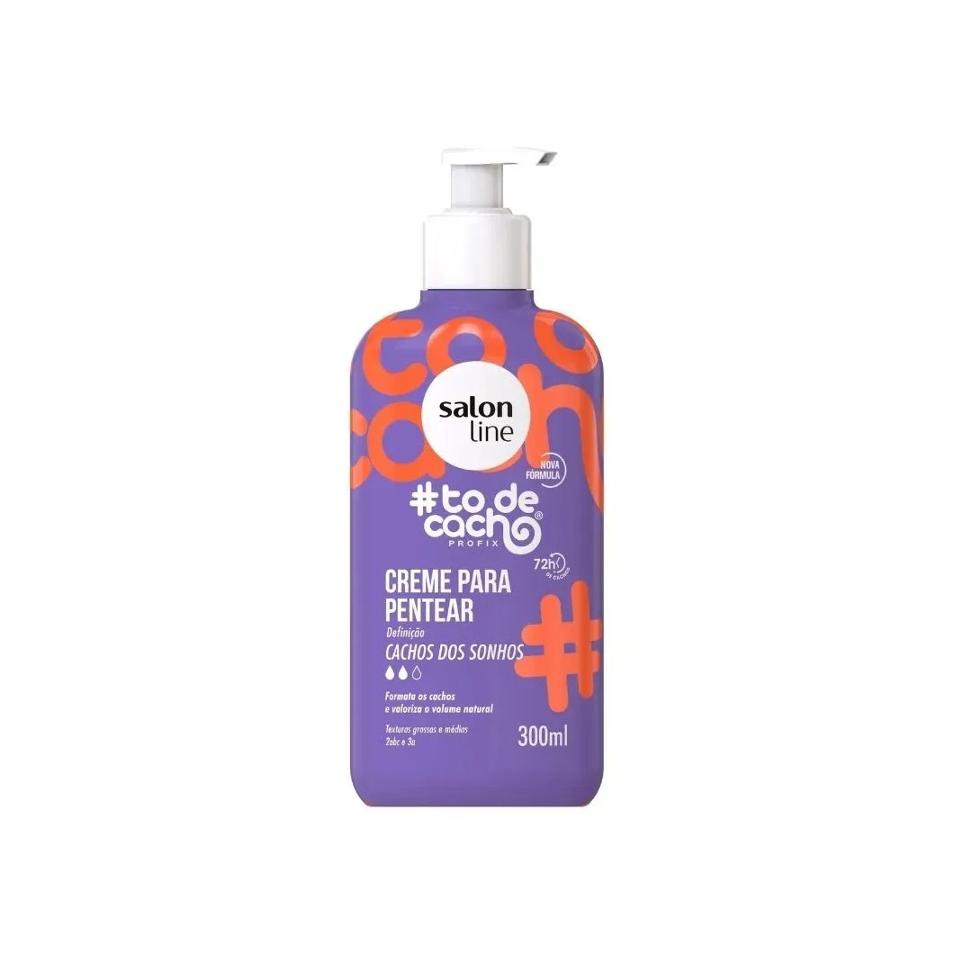 Creme de Pentear Salon Line #todecacho Cachos dos Sonhos 300ml