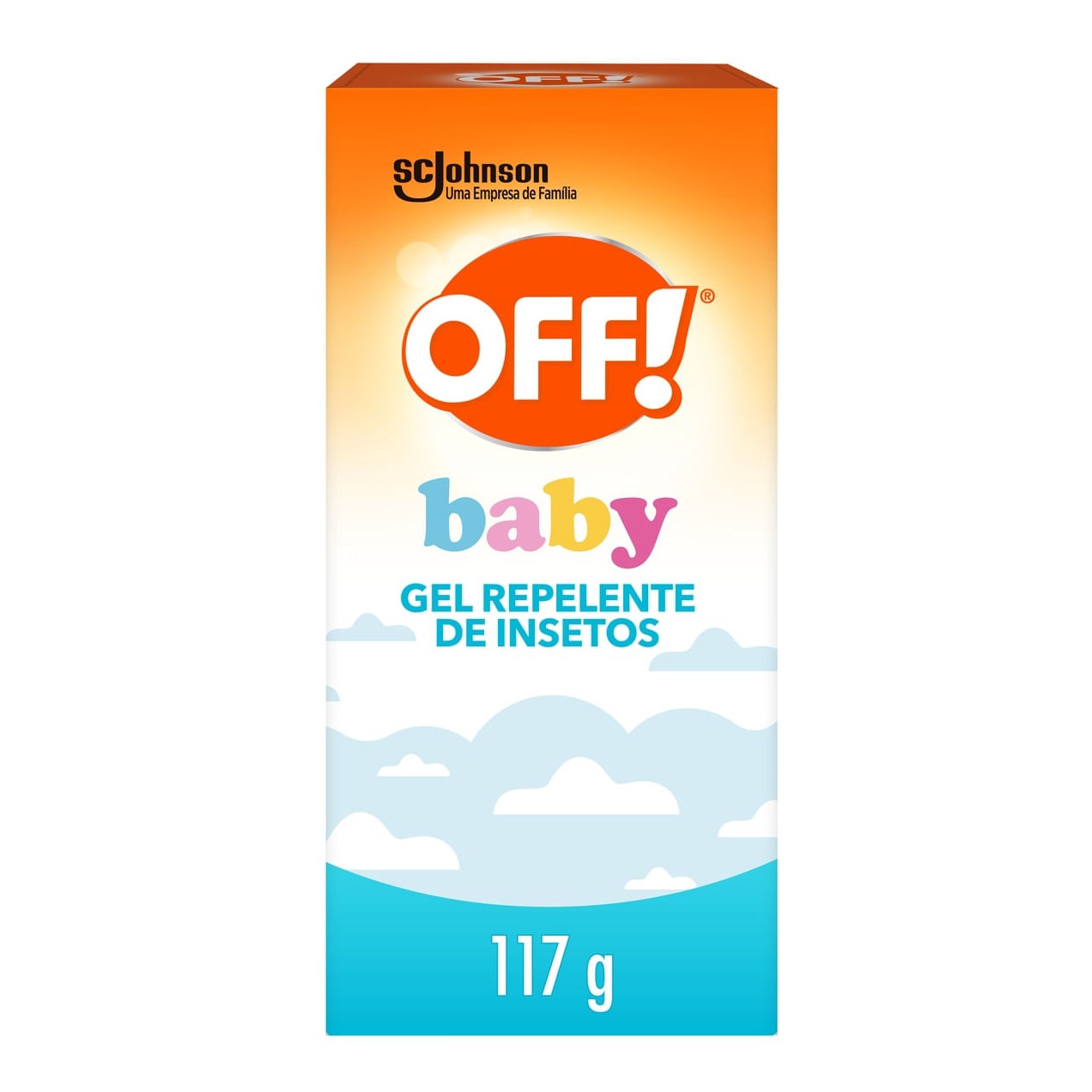 Repelente OFF! Baby Sem Perfume Gel 117g