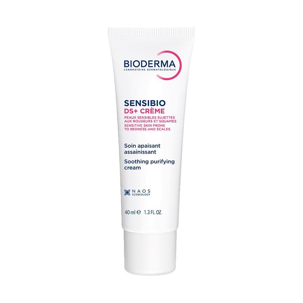 Bioderma Gel Creme Facial Bioderma Sensibio DS+ Antivermelhidão e Antidescamação 40ml
