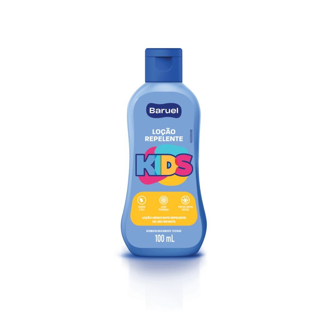 Repelente Baruel Kids Hipoalergênico Loção 100ml
