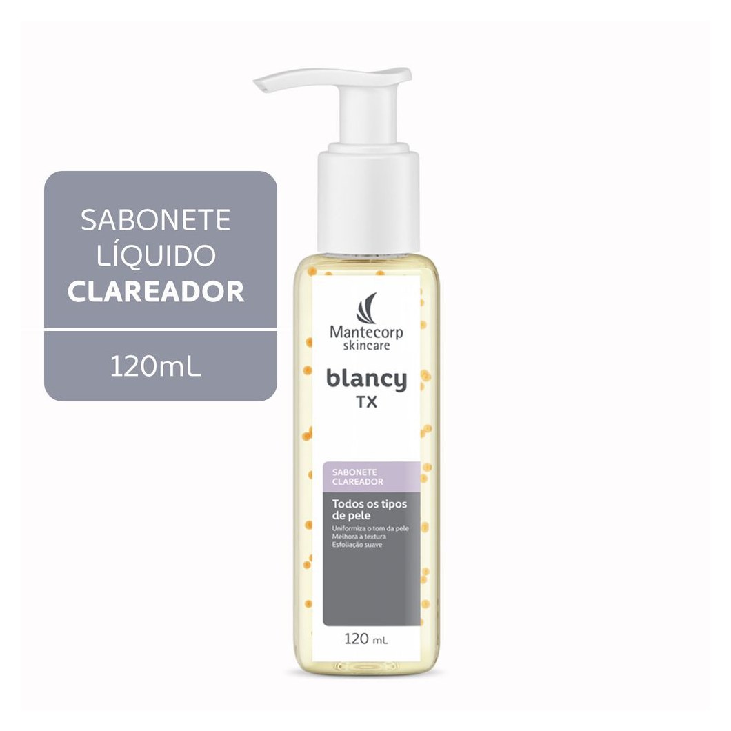 Sabonete Líquido Facial Mantecorp Blancy TX Clareador 120ml