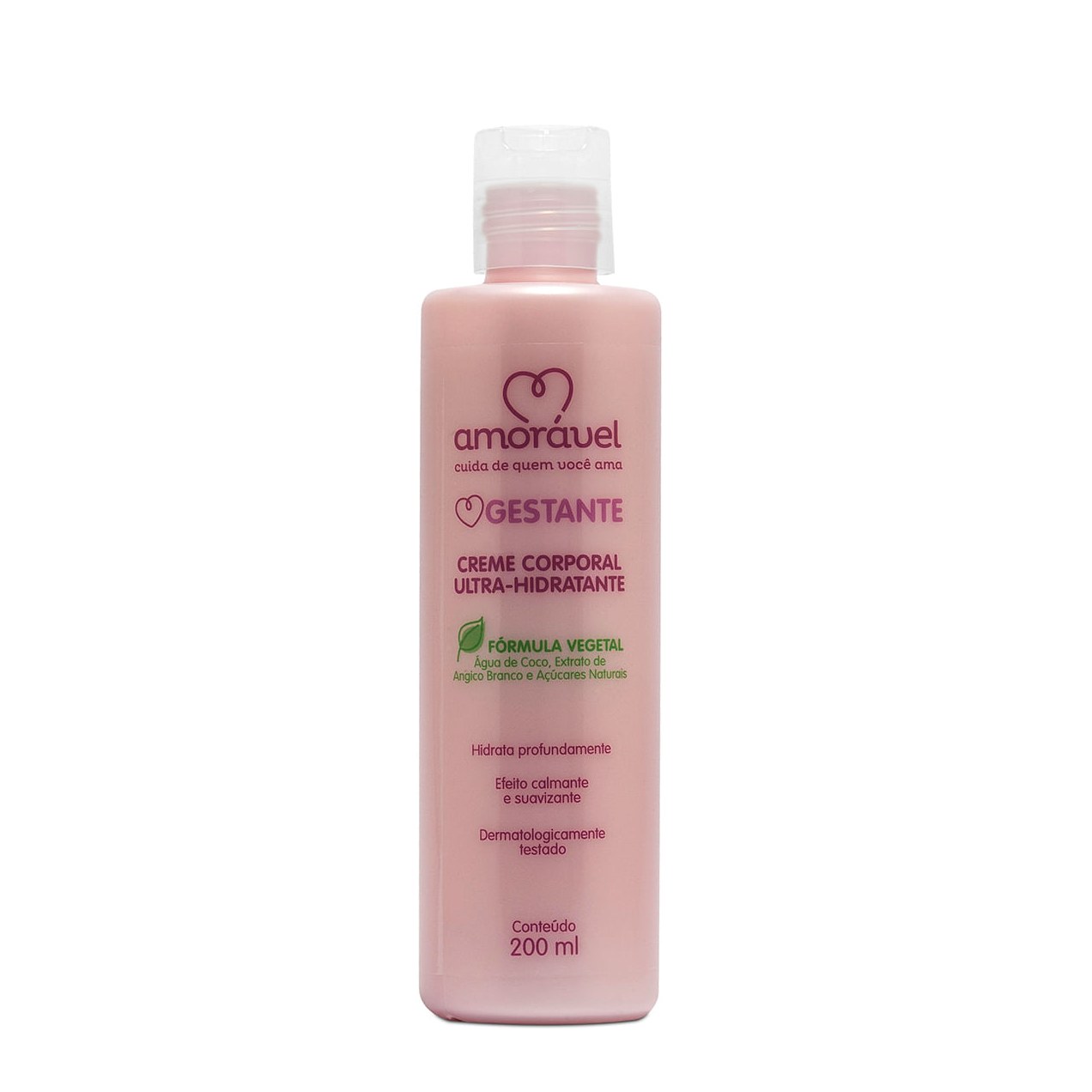 Creme Corporal amorável Gestante ultra/hidratante 200ml