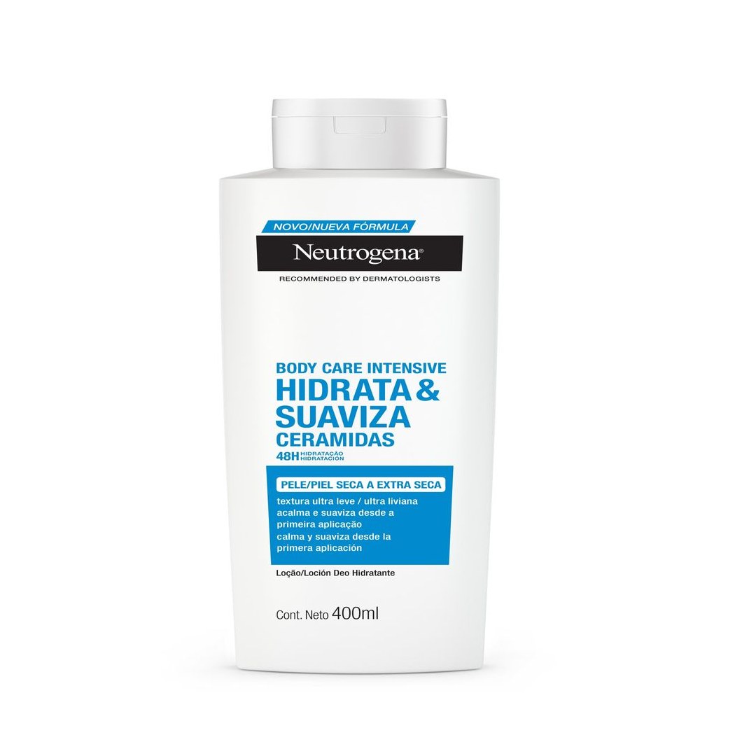 Loção Corporal Neutrogena Body Care Intensive Hidrata e Suaviza com Ceramidas 400ml