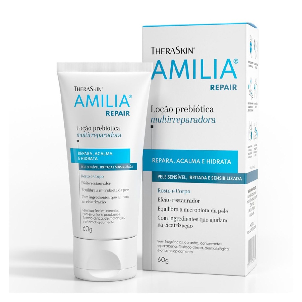 Loção Amilia Repair Prebiótica 60g