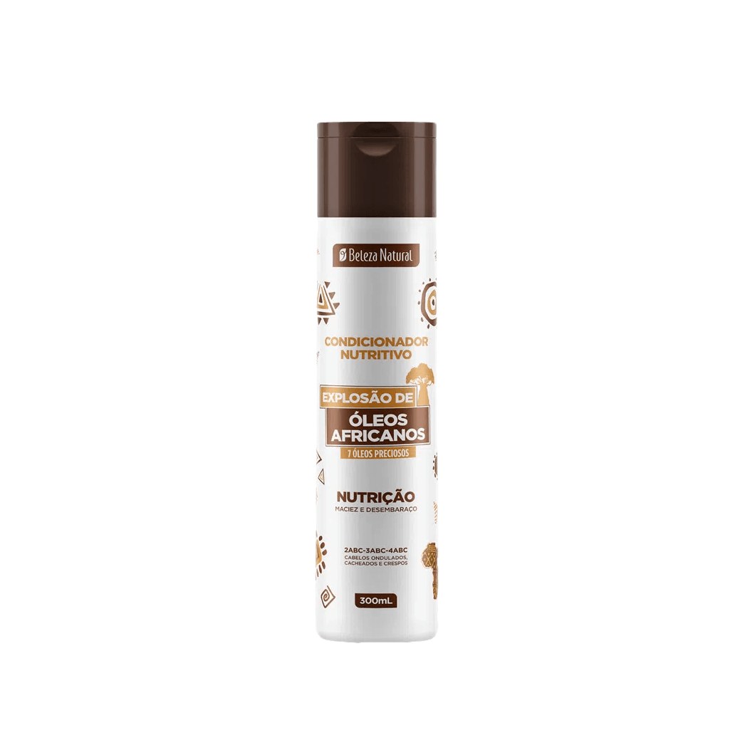 Condicionador Beleza Natural Explosão de Óleos Africanos 300ml