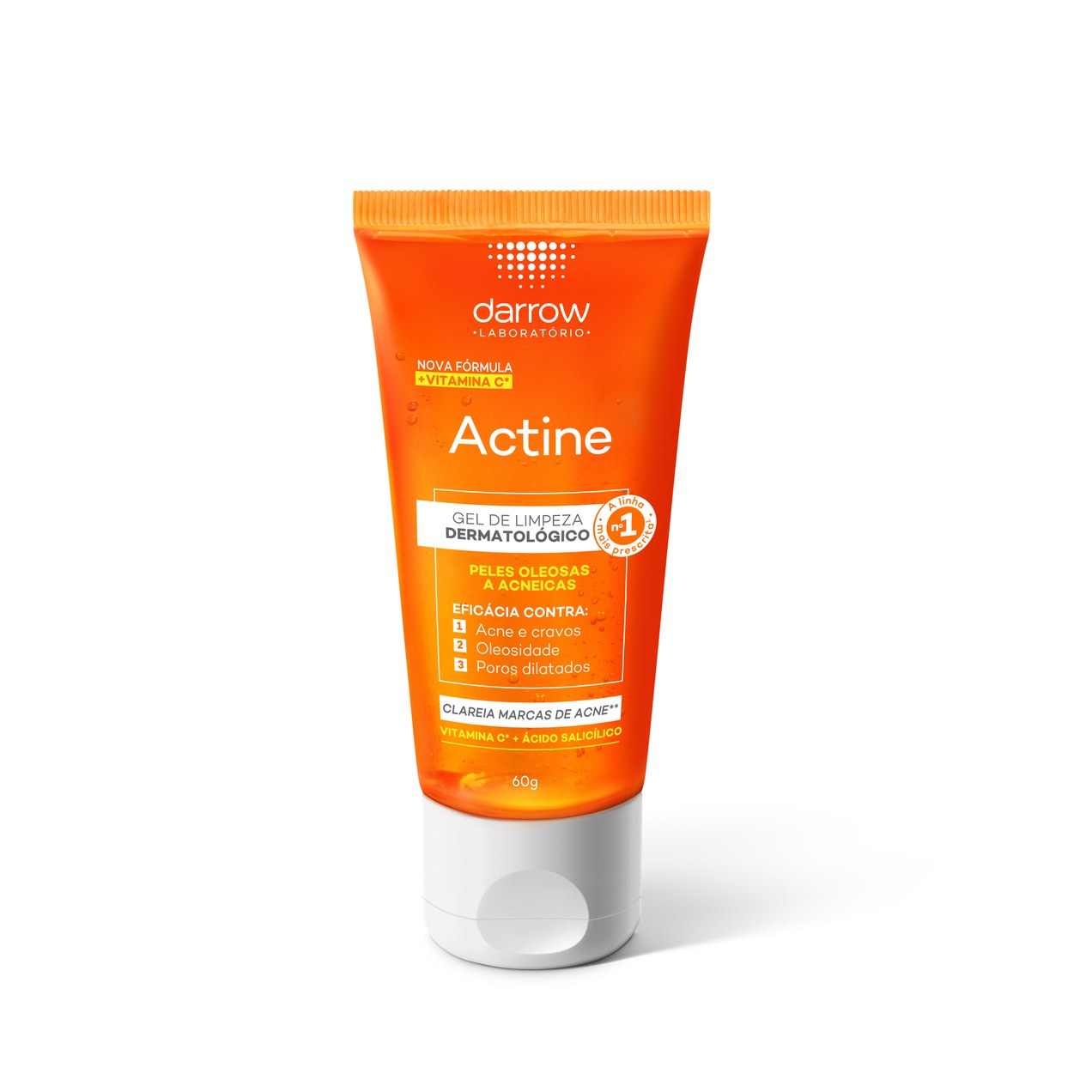 Gel de Limpeza Facial Darrow Actine Antioleosidade 60g