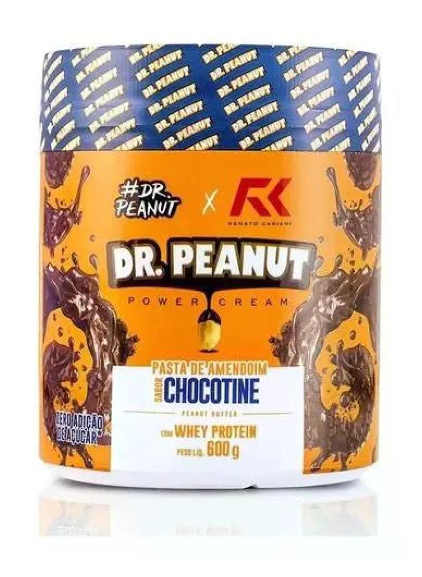 PASTA DE AMENDOIM DR PEANUT CHOCOTINE 600G