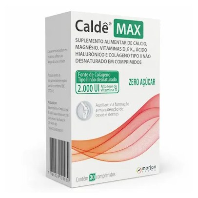 Polivitamínico Caldê Max 30 comprimidos