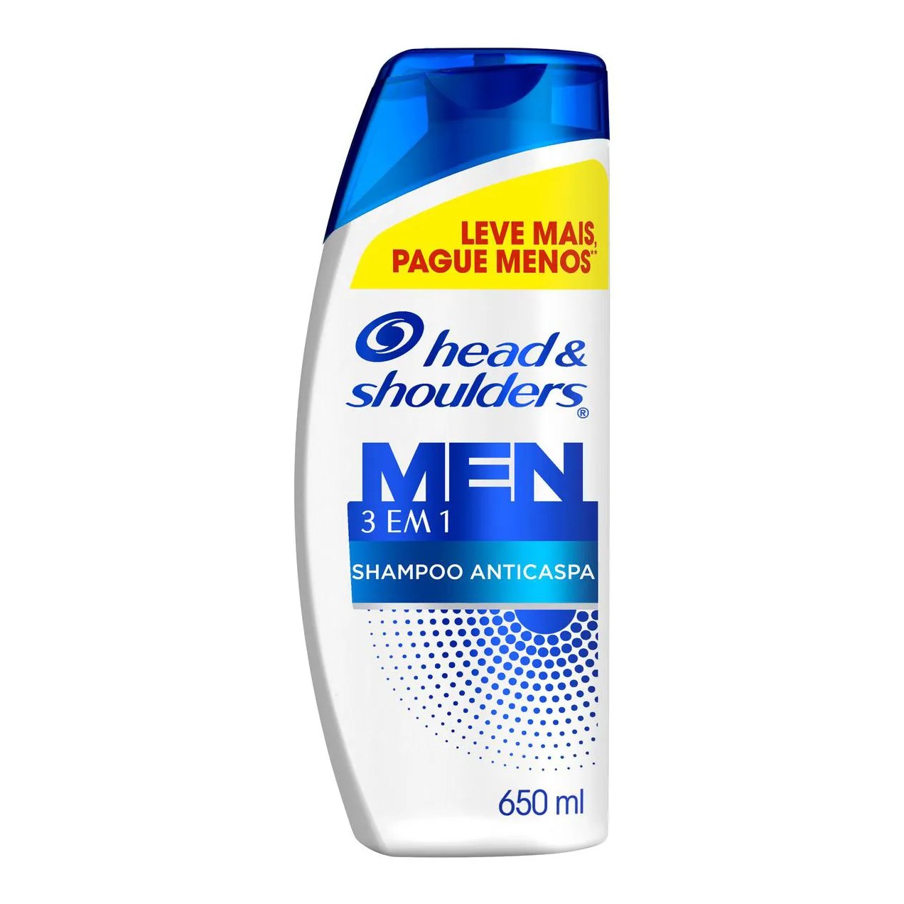 Shampoo Anticaspa Head & Shoulders Men 3 em 1 650ml