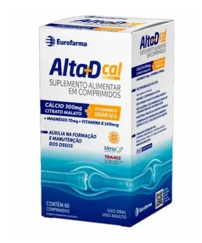 Suplemento Alimentar Alta D + Cal – 60 Comprimidos