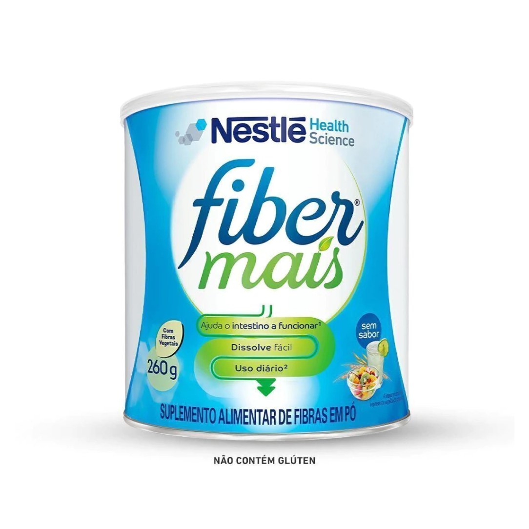 Suplemento Alimentar De Fibras Fibermais Sem Sabor 260G