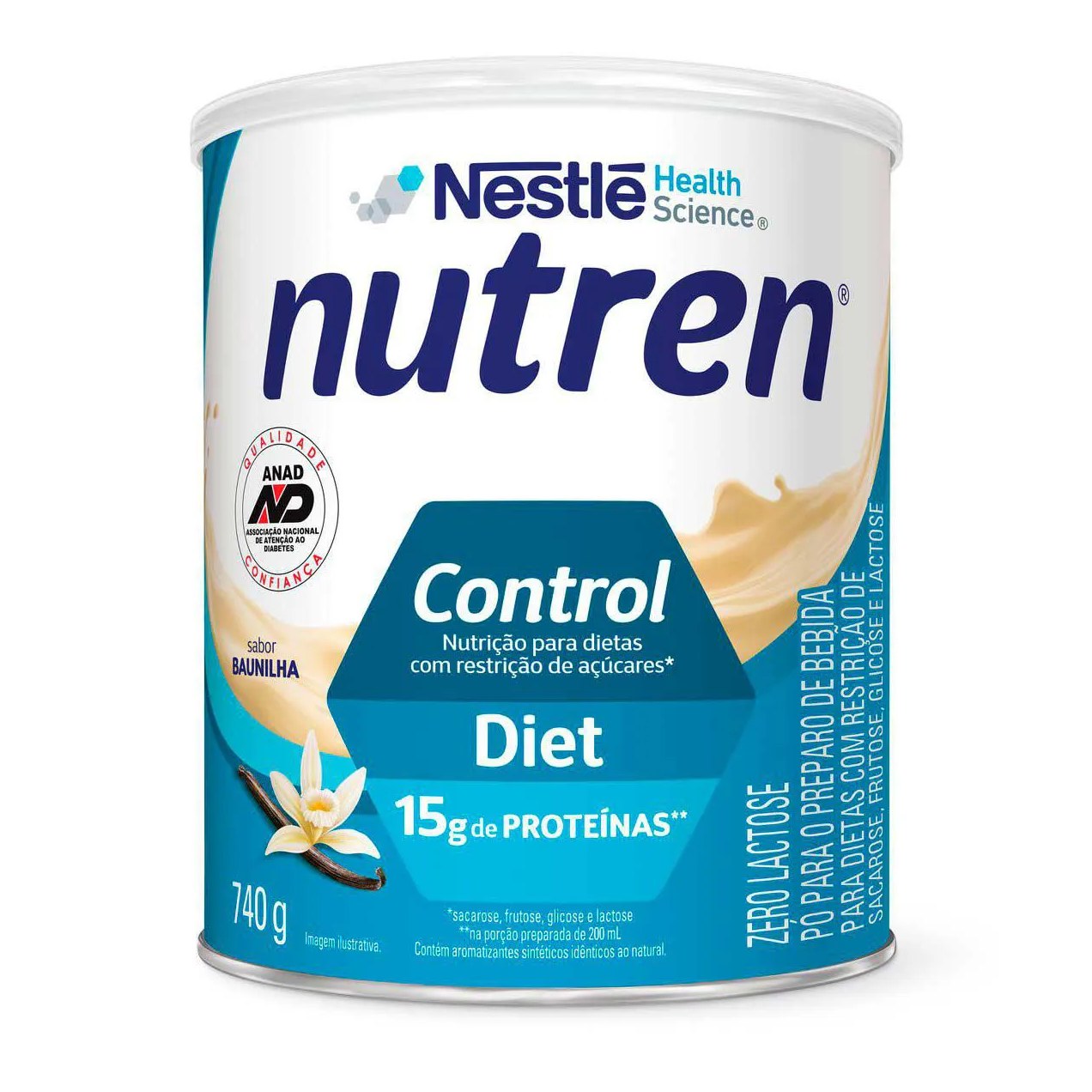 Suplemento Alimentar Nutren Control Baunilha Pó 740g