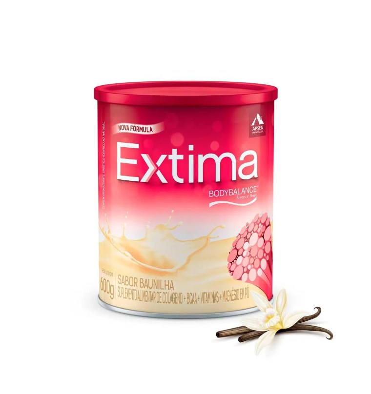 Suplemento Alimentar Extima sabor Baunilha 600g