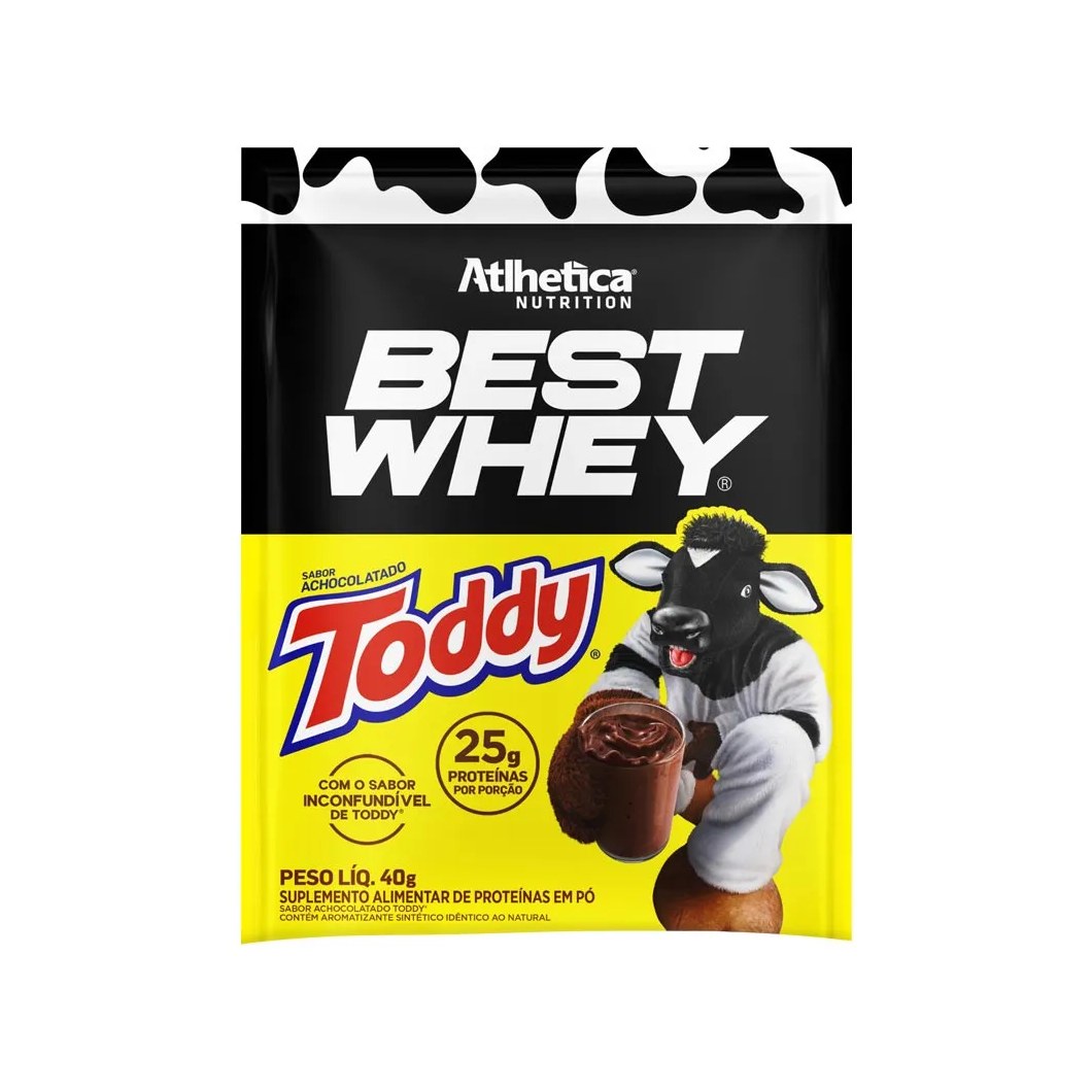 Atlhetica Best Whey Achocolatado Toddy 40gr