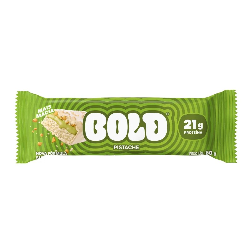 Barra De Proteína Bold Pistache 60g